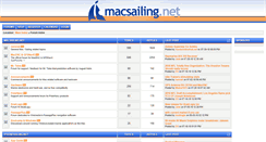 Desktop Screenshot of macsailing.net